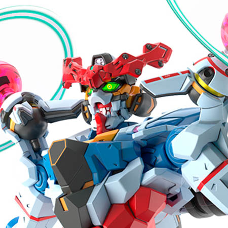 HG 1/144 GQuuuuuuX(エンディミオン・ユニット覚醒時)