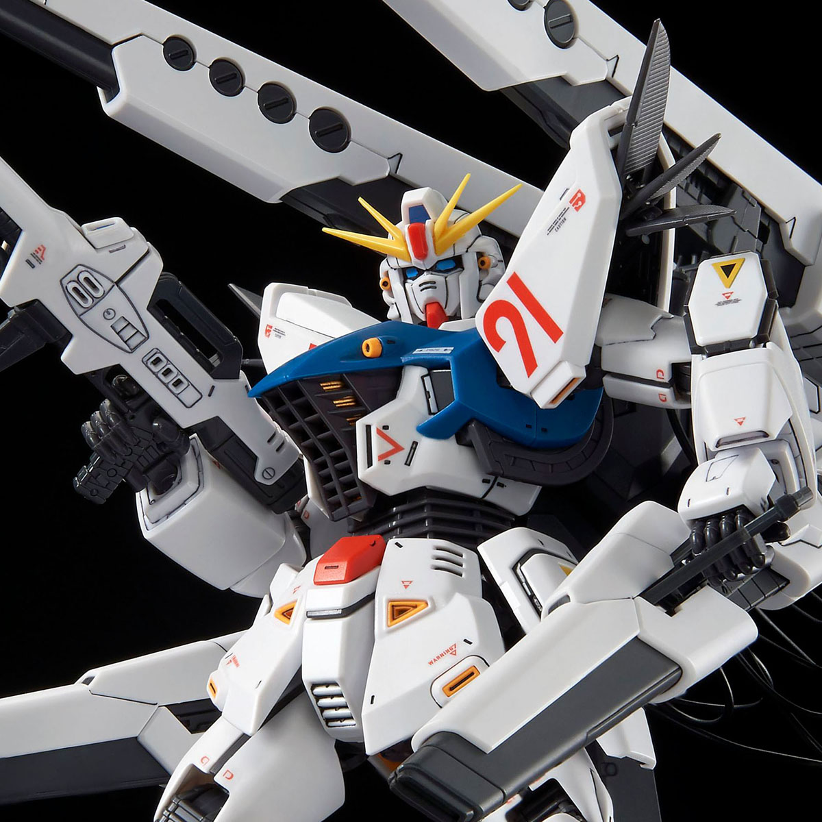 ＭＧ 1/100 ガンダムＦ９１ Ｖｅｒ．２．０  バックキャノン装着型 ＆ ツイン・ヴェスバー装着型