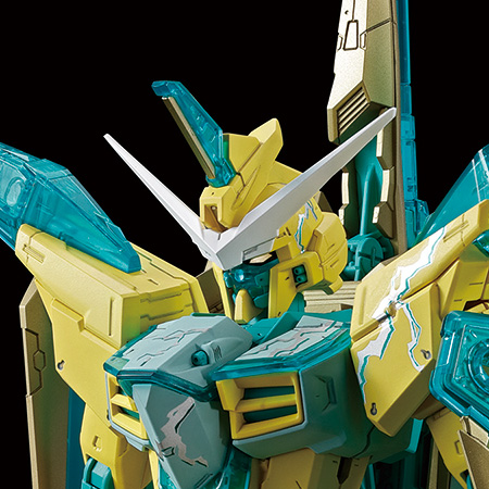 MG 1/100 ジャスティスガンダム [CROSS CONTRAST COLORS / CLEAR GREEN]